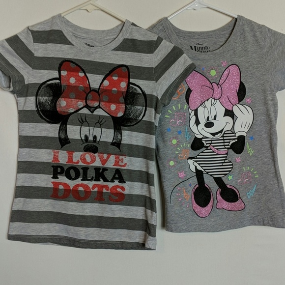 2 Minnie Mouse tee bundle - Picture 1 of 5